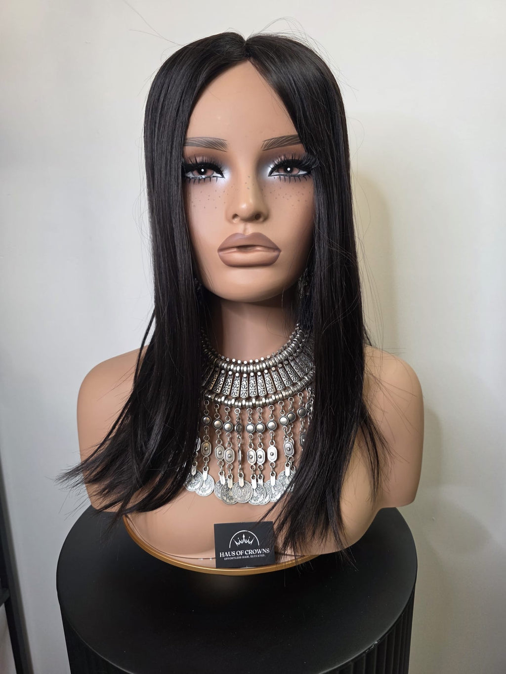 ELARA- SILK BASE- SOFT NATURAL BRUNETTE - 16"