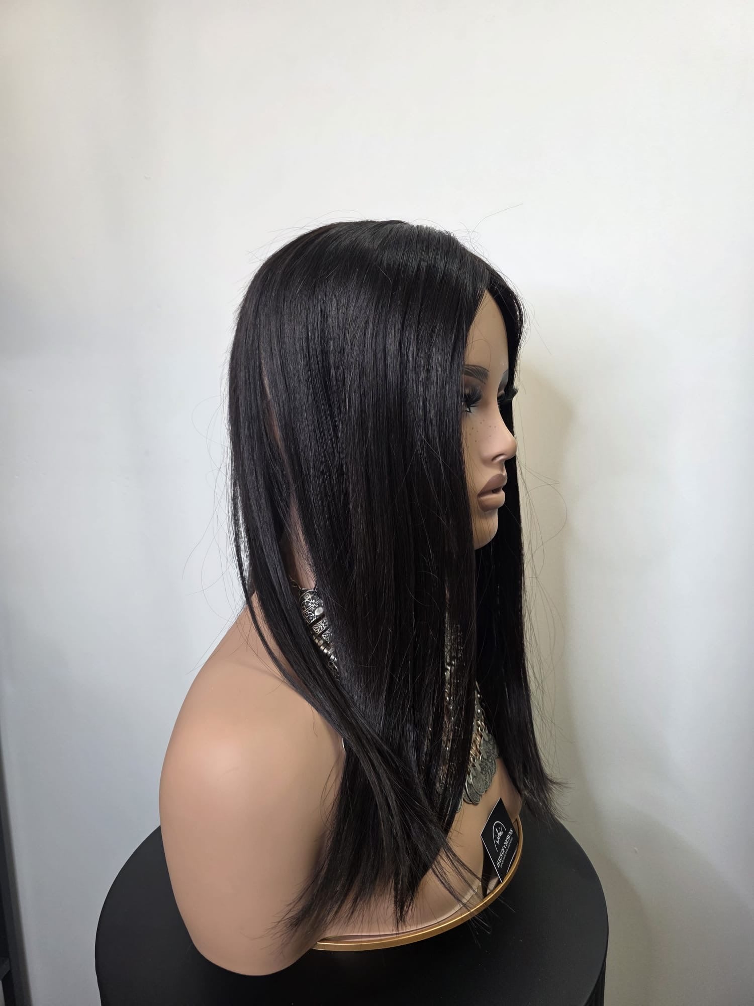 ELARA- SILK BASE- SOFT NATURAL BRUNETTE - 16"