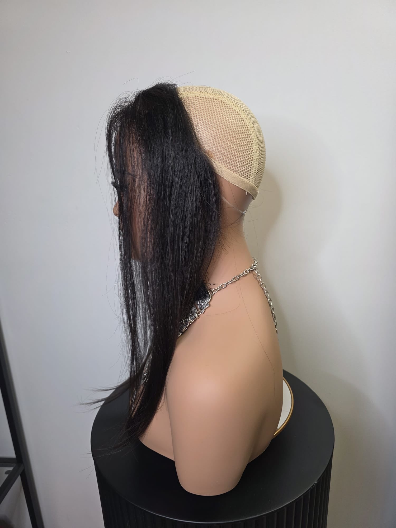 THE HAIRLINE ENHANCER- DARK BROWN- 18 INCHES