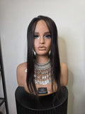 THE HAIRLINE ENHANCER- DARK BROWN- 18 INCHES