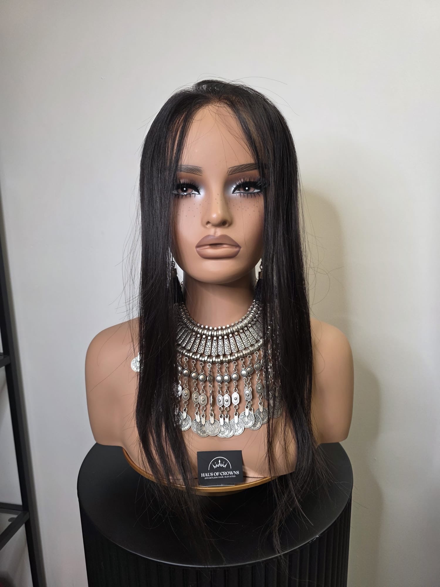 THE HAIRLINE ENHANCER- DARK BROWN- 18 INCHES