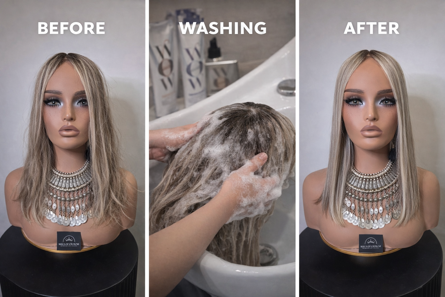 PRIORITY SAME-DAY  Topper & Wig Wash Service