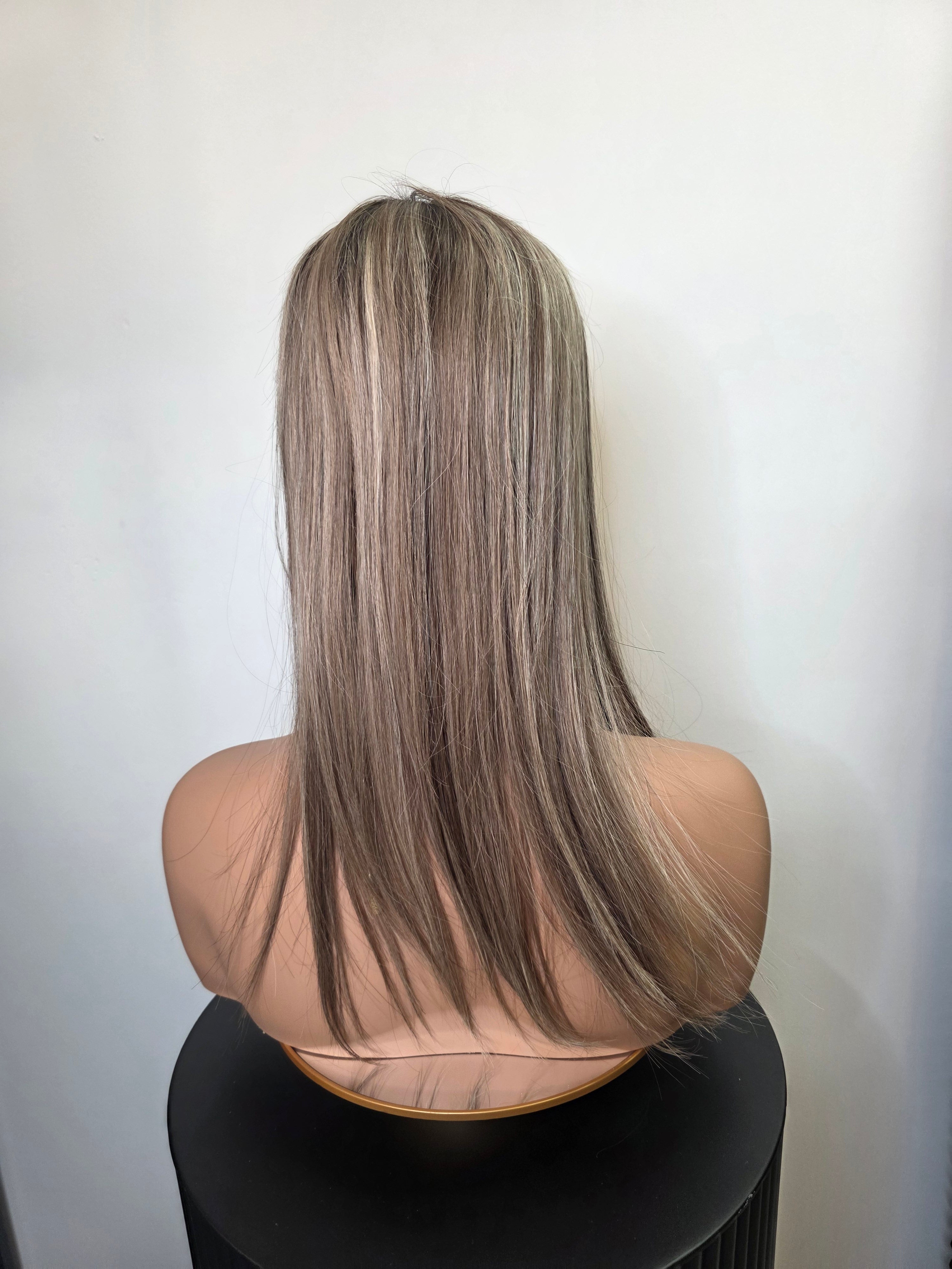 ZAHRA| 6x6 Monofilament Topper – 18"
