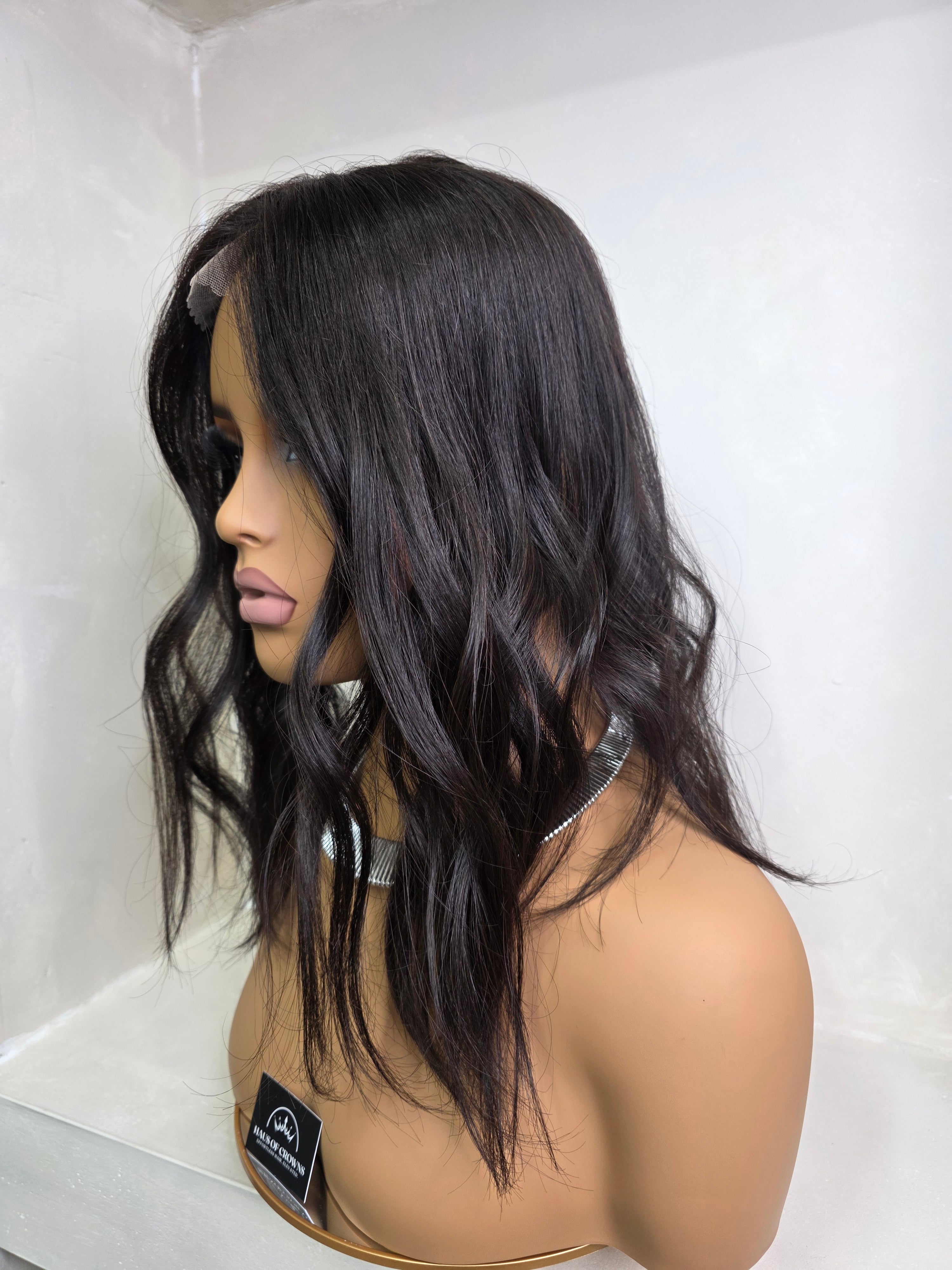 ALYSSA | 14” DARK BRUNETTE TOPPER 🤎