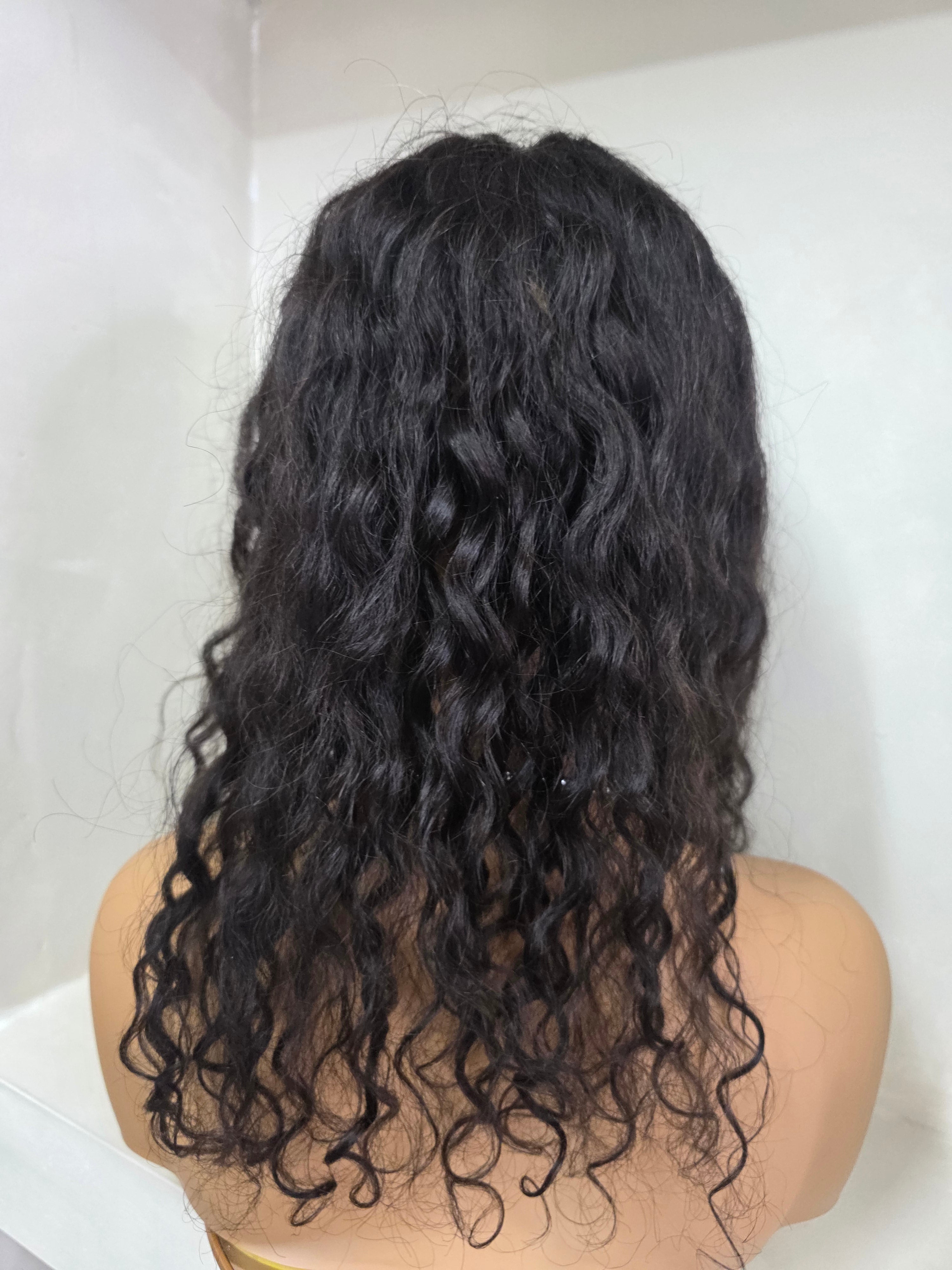 ESPRESSO CURL | 16” LACE TOPPER